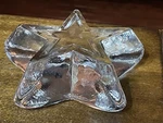 Simon Pearce Crystal Glass Star Tabletop Paperweight 5"X1.5" Heavy Decor. Fixed Price $27.97.