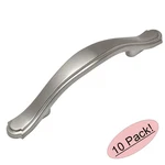 *10 Pack* Cosmas Cabinet Hardware Satin Nickel Handle Pulls #8816SN. Fixed Price $19.24.
