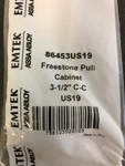 Emtek Freestone 3.5" Center Bar Pull, Urban Modern Collection. Fixed Price $10.68.