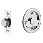 Emtek 2145US26 Round Tubular 2-1/2" Privacy Pocket Door Lock Polished Chrome. Fixed Price $85.00.