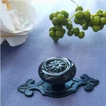 12PCS Vintage Ceramic Knobs Handles Pulls For Kitchen Cabinets Cupboa.... Fixed Price $32.06.
