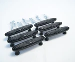 4" Metal Cabinet Pulls Atlas Odeon Oil Rubbed Bronze Set Of 6 Pre Owned. Fixed Price $19.95.