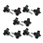 4-POINT Knobs, 5/16"-18 Threaded Thumb Screw Star With 1" Stud, 10 Pk. Fixed Price $19.93.