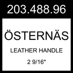 Ikea Osternas Leather Handle Tanned Pack 9/16" 203.488.96. Fixed Price $41.99.