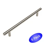 *5 Pack* Cosmas Satin Nickel Euro Style Bar Pull 305-224SN. Fixed Price $20.08.