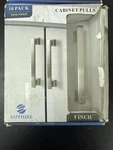 Sapphire 5 Inch Cabinet Pulls - Satin Nickel (pack Of 10). Fixed Price $11.99.