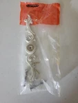 Vintage Amerock French Provincial White Cabinet Knob Backplate BP-702-BW. Fixed Price $15.99.