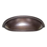 Schaub Traditional Drawer Cup Pull 3" Ctr Antique Satin Bronze 731-ASBZ. Fixed Price $29.50.