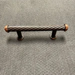 As-is 3" Capri Pull Antique Pewter With Copper. Fixed Price $9.80.