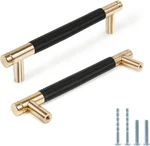 Knurled Cabinet Pulls Pack, 6 Inch Long 128MM 5 C/c, Black. Fixed Price $40.99.