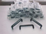 Lot Of 29 Amerock Plastics Black 4" Granite Pattern Cabinet Handle BP5436-SPB. Fixed Price $6.00.
