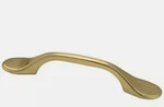 3 Liberty In. (76MM) Soft Brass Spoon Foot Cabinet Pull. Fixed Price $10.12.