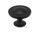 25 Pack Amerock 1-1/4" Round Cabinet Knob Flat Black. Fixed Price $20.99.