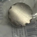 Lot Of 6 Allen & Roth Knobs Z833-28-BNI Satin Nickel Finish New Colonial. Fixed Price $12.96.
