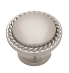 8 New Liberty Brushed Satin Nickel Rope Edged Knob Cabinet Drawer PN0293H-SN-C. Fixed Price $21.95.