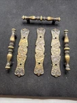 3 Mid Century Vintage Cabinet Handle Pulls Antique Brass Allison Amerock BP176C. Fixed Price $29.99.