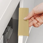 Peaha 20 Pack Gold Cabinet Handles Finger Pulls Edge 6 1/4 Inch Hole Cente. Fixed Price $77.45.