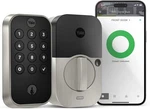 Yale Assure Lock 2 Wifi Deadbolt Entry Smart Satin Nickel YRD410-WF1-619 *new*. Fixed Price $107.99.