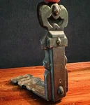 Antique Style Kbc Metal Box Corner Plate Chest Protector Strap. Fixed Price $14.99.