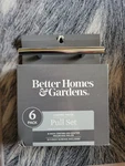 Chrome Finish Pulls 6 Pack Better Home & Gardens Kitchen And Bathroom. Fixed Price $24.99.