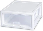Sterilite 16 Qt Single Box Modular Stacking Storage Drawer Container. Fixed Price $211.05.