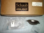 (2) French Farm Cup Pulls- Antique Nickel 3" By Schaub. Fixed Price $16.95.