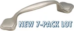 New 7-PACK Lot Amerock 253G10 Cabinet Pull 3" Center Allison Satin Nickel. Fixed Price $14.99.