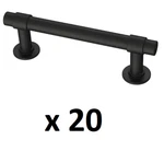 *2 (10-PACKS)* Franklin Brass 3 In. Matte Black Cabinet Straight Bar Drawer Pull. Fixed Price $29.99.