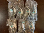Cabinet Pulls 3" First Family Pull, White/satin Chrome Lot X7PKS Laurey 15538. Fixed Price $37.99.