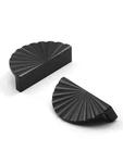 Jiasenbao 5 Pack Black Cabinet Pulls 3" Hole Center Cup Flat Matte Draw.... Fixed Price $36.52.