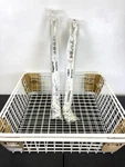 Ikea Hjalpa Basket With Pull Out Rail Set Of 2 New. Fixed Price $53.99.