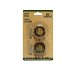 Set Of Two (2) Rivers Edge Antler Drawer Knobs 2" Round 3/4" Tall 657. Fixed Price $29.00.