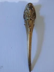 Vintage Old Solid Bronze Door Pull Handle. 9 3/4 Length 2 Wide Top.. Fixed Price $75.00.
