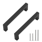 Redunest Cabinet Pulls Matte Black 6-1/4 Inch Hole CENTERS(160MM),. Fixed Price $13.99.