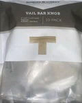 Lot Of 10 Sumner Street Vail In. Satin Brass Bar Cabinet Knob RL022443 B11. Fixed Price $24.50.