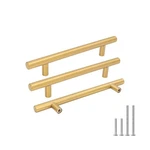 Goldenwarm Kitchen Cabinet Pulls Brushed Brass Drawer Gol... Usa Fast Ship. Fixed Price $36.72.