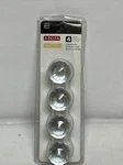 Delta Nora Chrome And Clear Faceted Glass Cabinet Knob (4-PACK). Fixed Price $14.00.