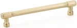 Emtek 86689US4 Jasper 6" Center To Bar Cabinet Pull Satin Brass. Fixed Price $25.00.