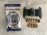 2 Vintage Amerock Paintover Hinge E7965 Prime Coat 3/4" Flush Doors Fc. Fixed Price $7.99.