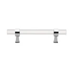 Gliderite 3-3/4" Clear Acrylic Cabinet Pull Polished Chrome 4718-96-PC-1. Fixed Price $6.79.
