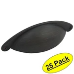*25 Pack* Cosmas Cabinet Hardware Oil Rubbed Bronze Cup Pulls #4198ORB. Fixed Price $52.79.