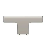 Set Of Ten Amerock Riva Length Bar Knobs Polished Chrome - BP5536126. Fixed Price $19.99.