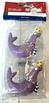 2PC Circus Seals Cabinet Drawer Pulls Purple Dayton Hudson Kids Room Decor New. Fixed Price $13.49.