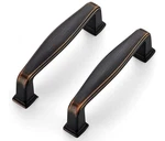 Ravinte 20 Pack 3-3/4" Oil Rubbed Bronze Cabinet Handles Drawer Pulls Kitchen. Fixed Price $39.99.