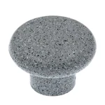 Amerock BP5421-SPG Grey Granite 1/4" Mushroom Cabinet Knob Pulls. Fixed Price $9.67.