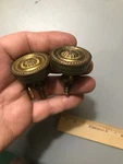 Rare 18/19TH Century 1/4 Small Federal Period Original Gilded Knobs!. Fixed Price $48.00.