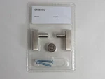 Ikea Gribbol Cabinet Knob Silver, 40MM 1-9/16 204.963.25. Fixed Price $8.95.