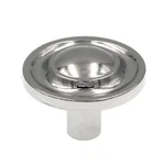 Two (2) Amerock BP755-26 Polished Chrome 1/4" Round Cabinet Knob Pulls Allison. Fixed Price $5.49.