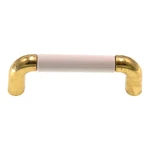 Amerock Classics Polished Brass Almond 3" Ctc Cabinet Handle BP76269-AL3. Fixed Price $5.45.