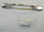 Mintcraft 069-4950 5" Overall 3" Centers Spoon Foot Handle Cabinet Pull Satin. Fixed Price $7.99.